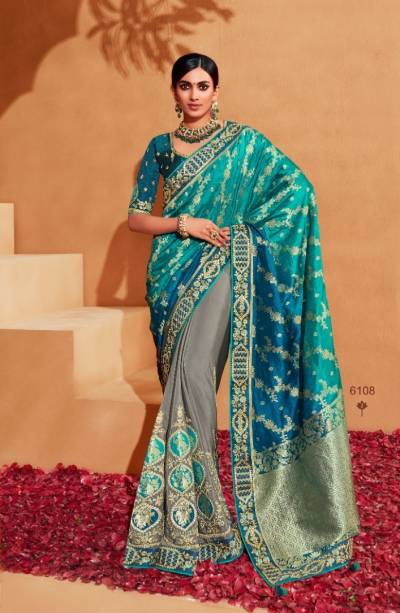 Series 6101 To 6109 By Tathastu Designer Wedding Saree Collection